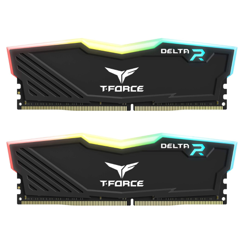 رام اسود تيم جروب 32 قيقا T-FORCE DDR4 RGB 32GB 2X...