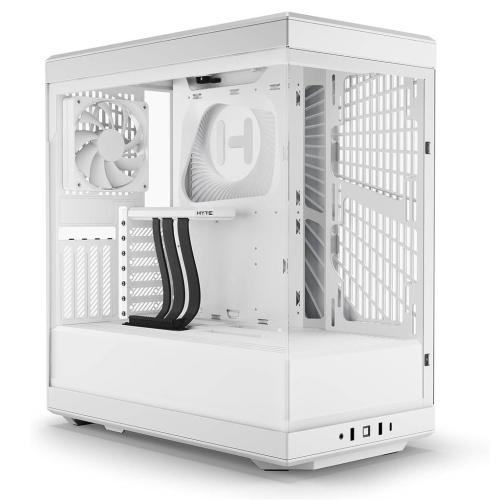 كيس بي سي ابيض HYTE CASE Y40 MID WHITE