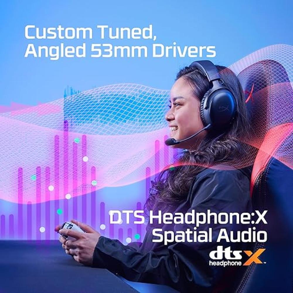 سماعه هايبر إكس كلاود 3 لاسلكي احمر HyperX Cloud III Wireless RED