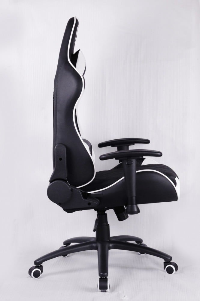 كرسي قيمنق دايموند ابيض+اسود - CHAIR GAMING DAIMOND ASA WHITE