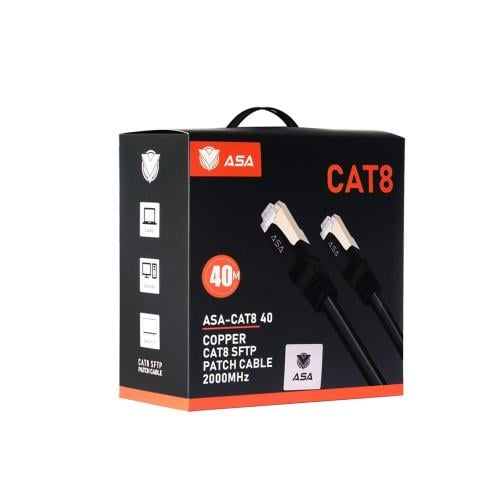 سلك شبكه 40 متر CABLE CAT8 ASA WI-FI