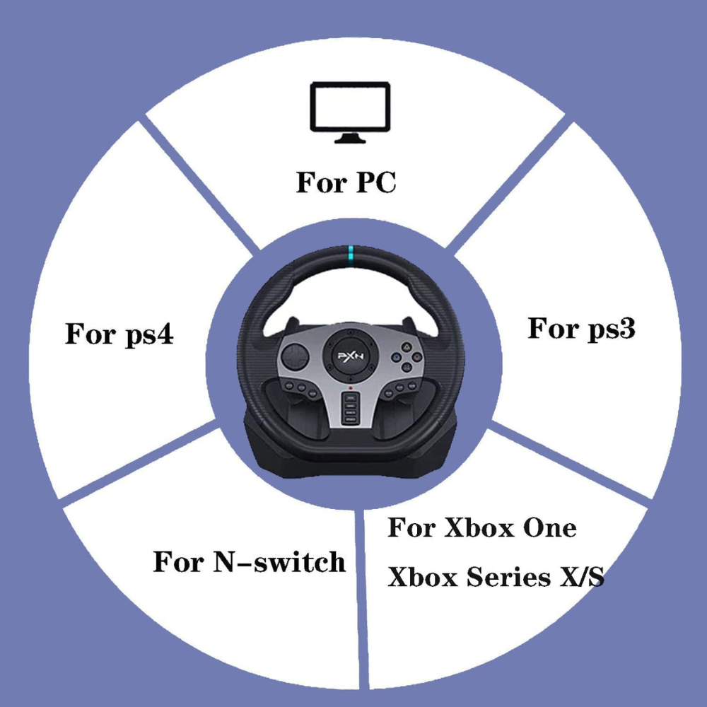 دركسون عجله قياده بلايستيشن PXN V9 STEERING WHEEL