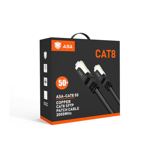 سلك شبكه 50 متر CABLE CAT8 ASA WI-FI