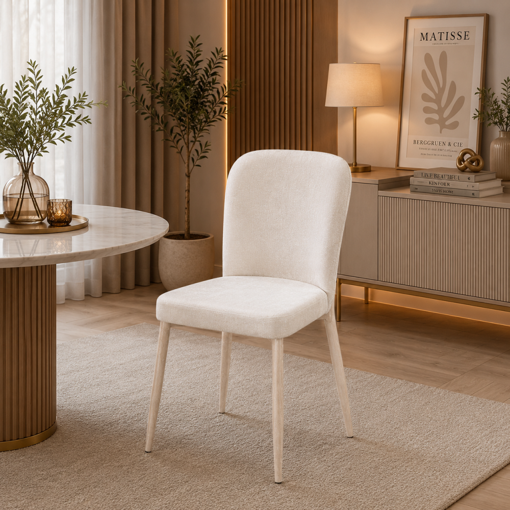 كرسي جلوس باللون الأصفر