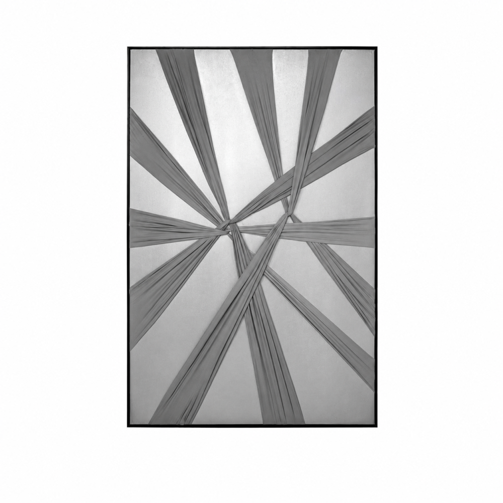 لوحة حائط كبيرة بإطار أسود مقاس 150 × 100 سم