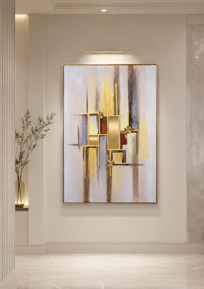 لوحة فنية عصرية مقاس 120 × 80 سم