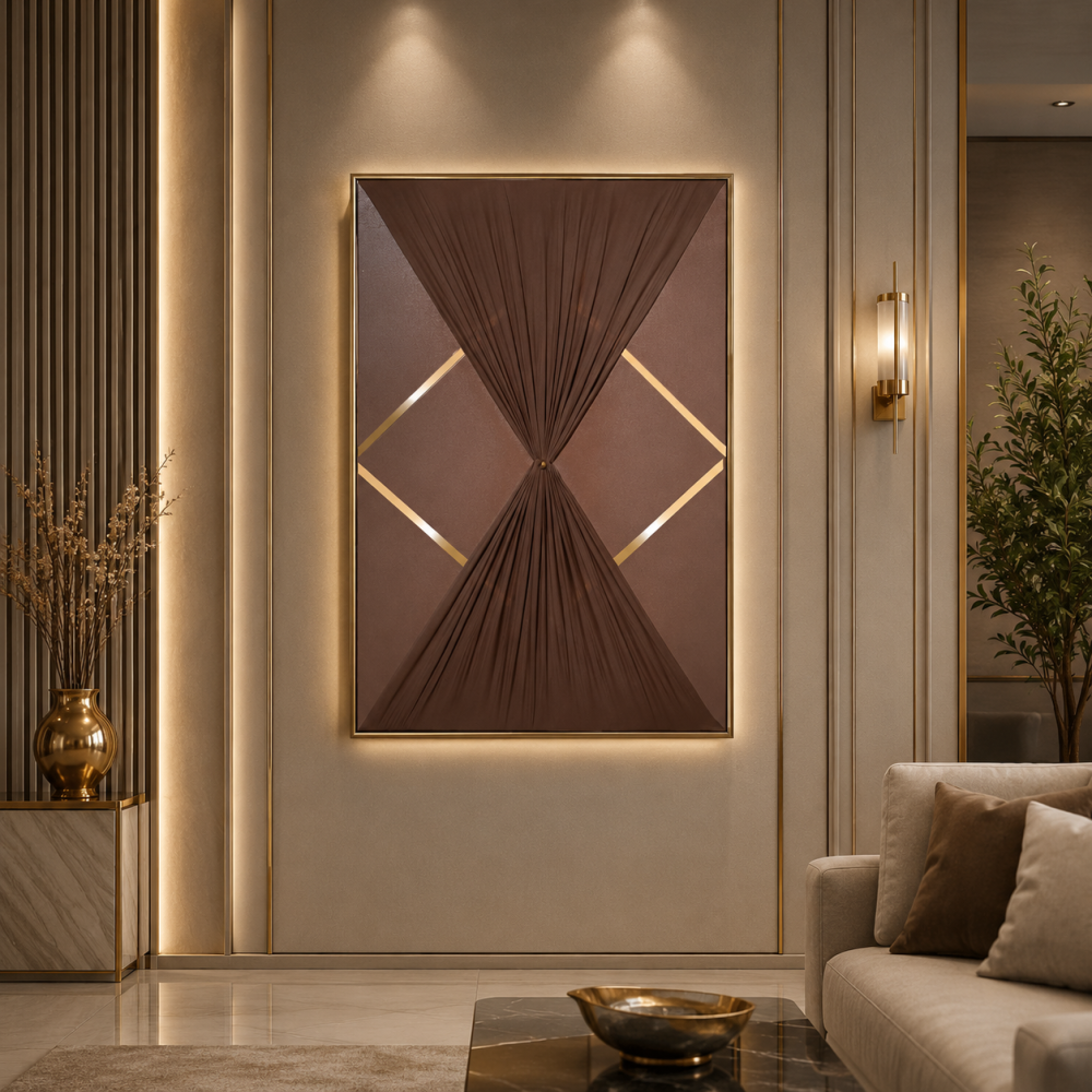 لوحة فنية مودرن مقاس 120 × 80 سم