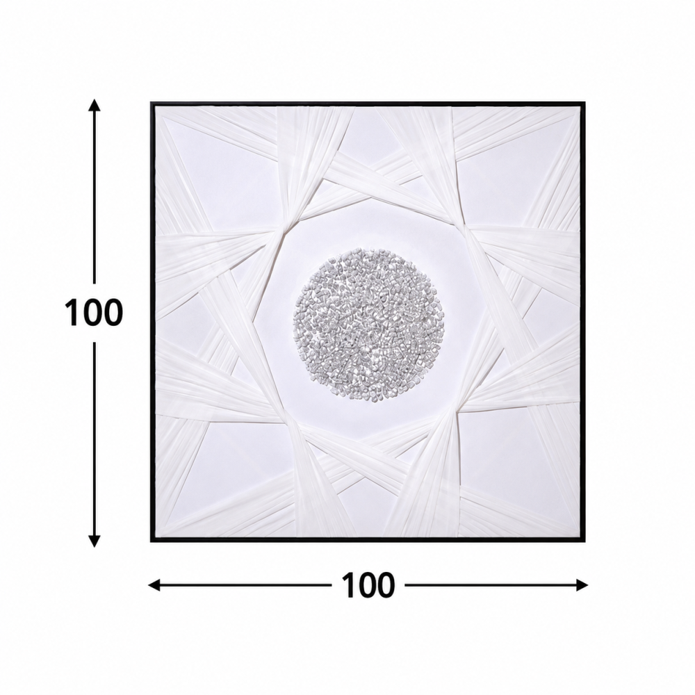 لوحة ديكور راقية مقاس 100 × 100 سم