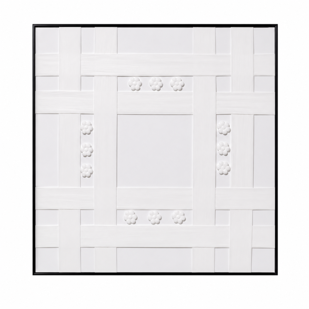 لوحة ديكور مربعة مقاس 100 × 100 سم