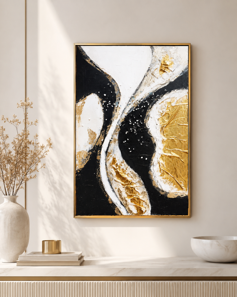 لوحة حائط فنية مقاس 80 × 120 سم
