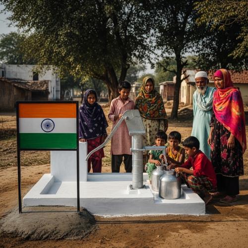 بئر المضخة اليدوية في الهند: حل مستدام لتوفير المياه النظيفة للمجتمعات الريفية