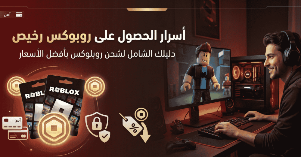 بطاقات هدايا روبلوكس رقمية لشحن روبوكس رخيص في السعودية