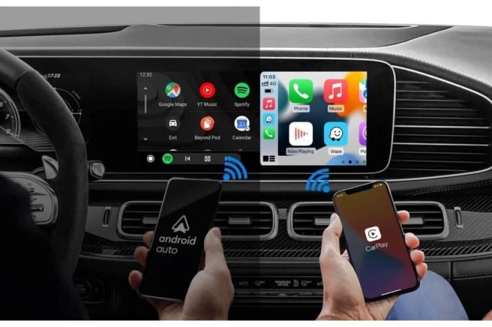أجهزة الكار بلاي والاندرويد اوتو لشاشات السيارات