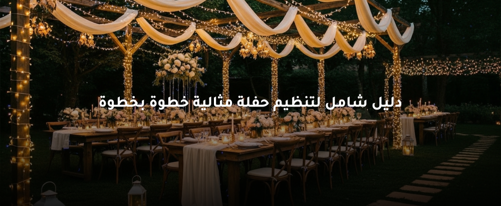 تنظيم حفلة مثالية