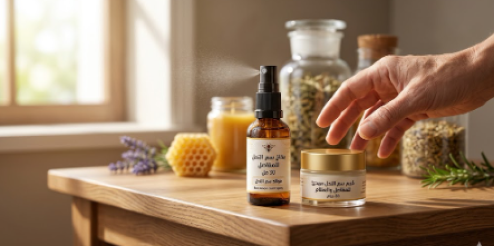 فوائد بخاخ سم النحل للمفاصل والركبة: كيف تختار بين البخاخ والكريم؟