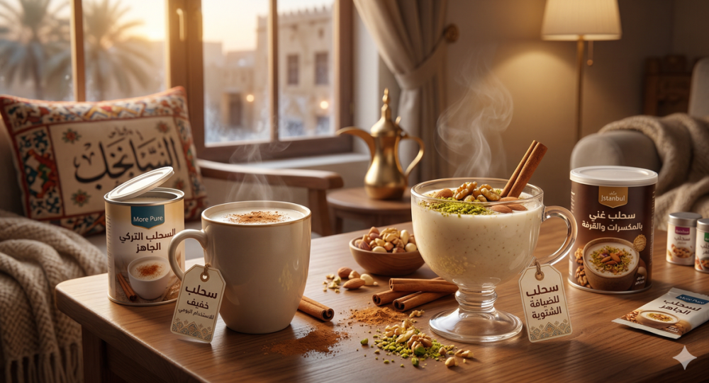 كيف تختار السحلب الجاهز للمساء والضيافة الشتوية