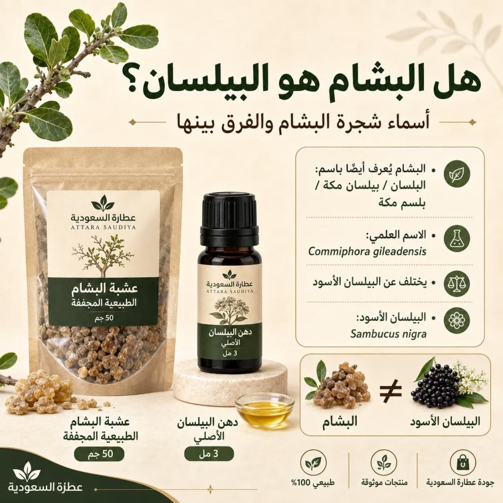 هل البشام هو البيلسان؟ أسماء شجرة البشام والفرق بينها