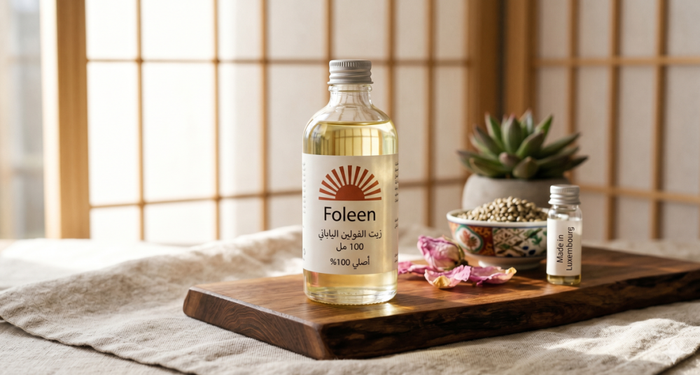 هل زيت الفولين الياباني أصلي؟ وكيف تفرقين بين المنتج الواضح والتسميات