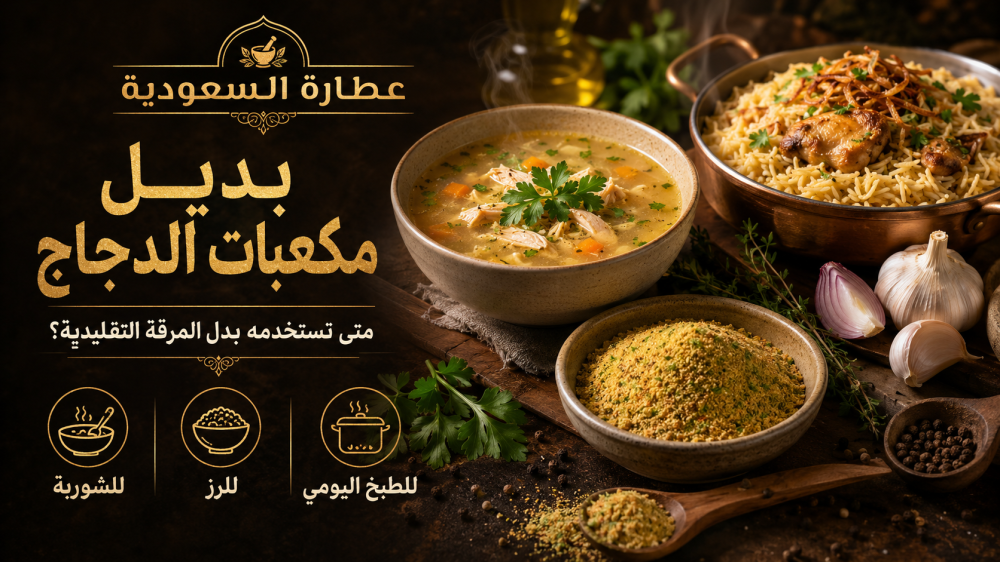 بديل مكعبات الدجاج: متى تستخدمه بدل المرقة؟