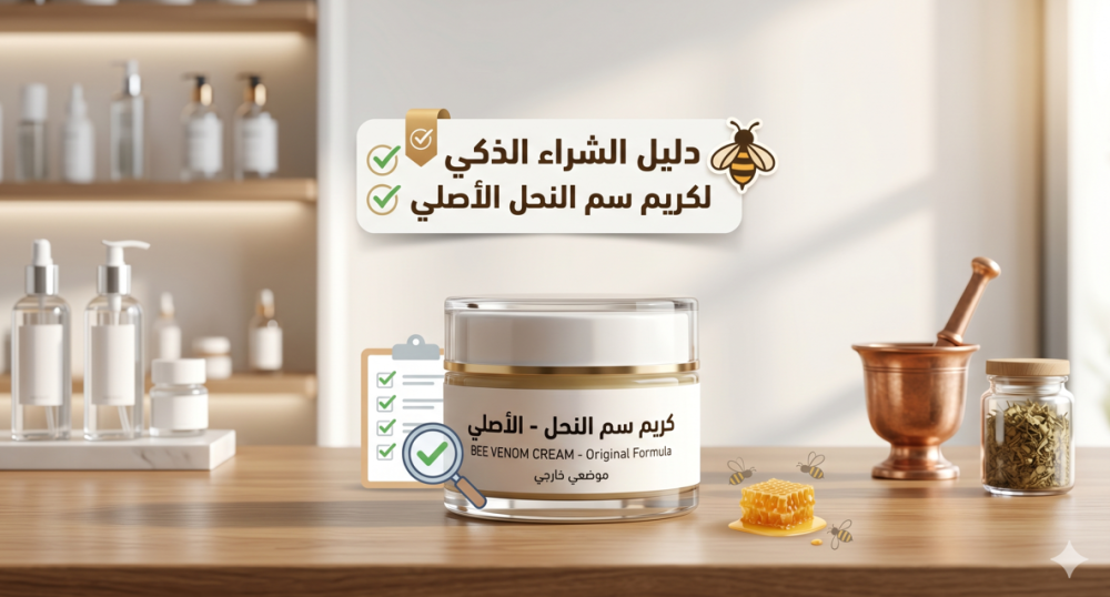 أين يباع كريم سم النحل وكيف تفرق بين المنتج المناسب والمنتج العام؟
