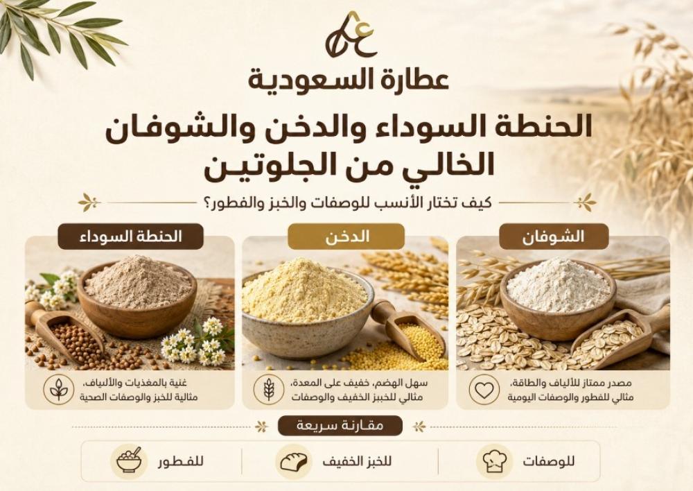 الحنطة السوداء والدخن والشوفان: كيف تختار؟