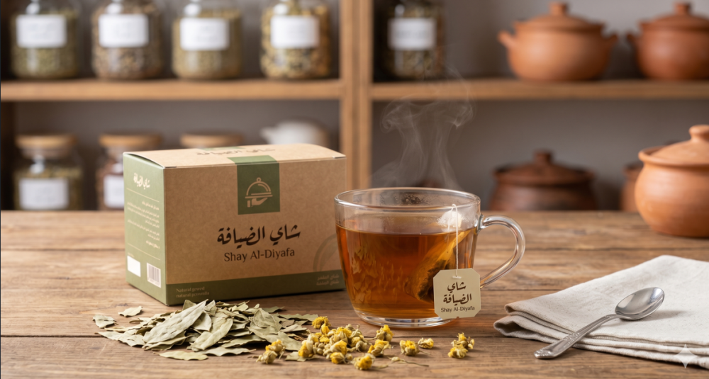 شاي الضيافة | مكوناته وطريقة استخدامه ومتى يبدأ مفعوله
