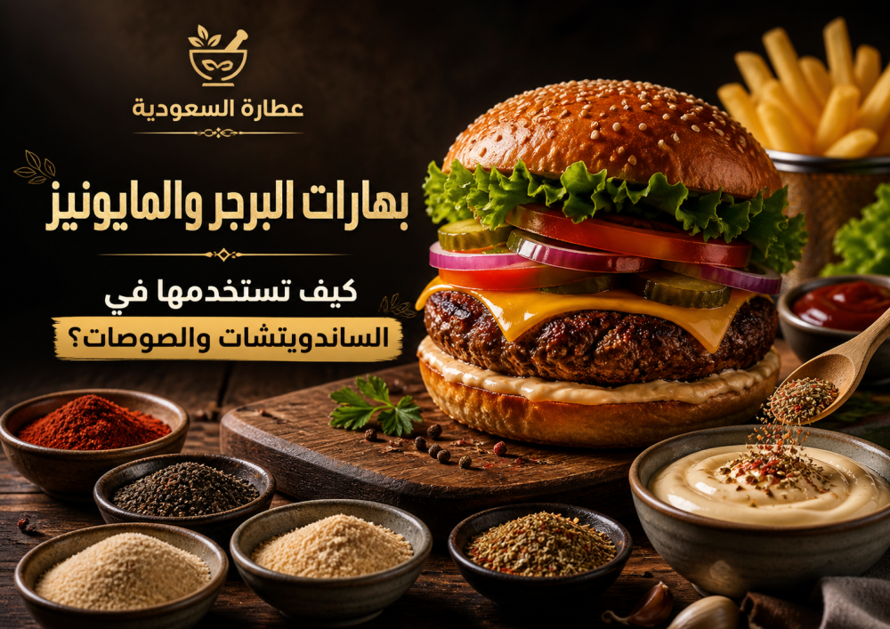 بهارات البرجر والمايونيز: للصوصات والساندويتشات