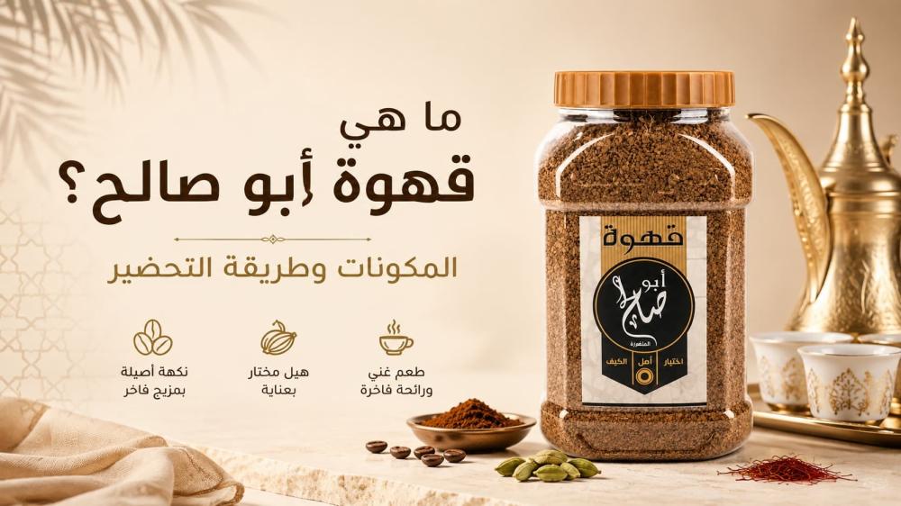 ما هي قهوة أبو صالح وما مكوناتها وطريقة تحضيرها؟
