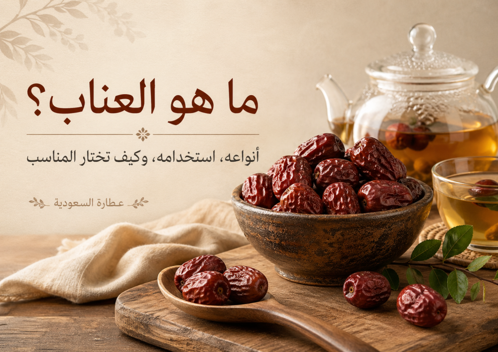 ما هو العناب؟ أنواعه وطريقة استخدامه وكيف تختار النوع المناسب