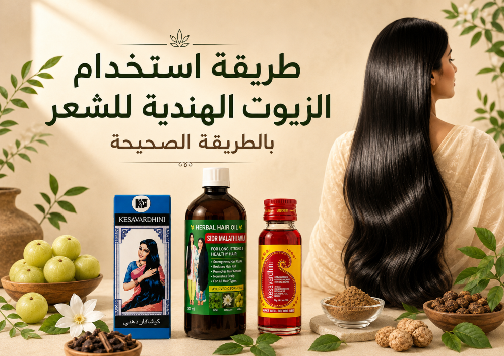 طريقة استخدام الزيوت الهندية للشعر بالطريقة الصحيحة؟