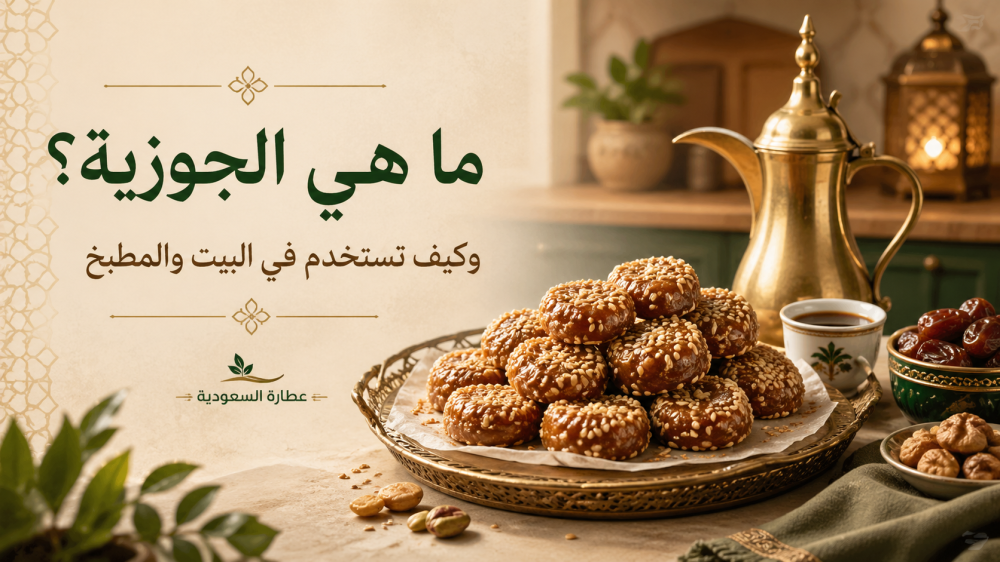 ما هي الجوزية؟ استخداماتها في البيت والمطبخ