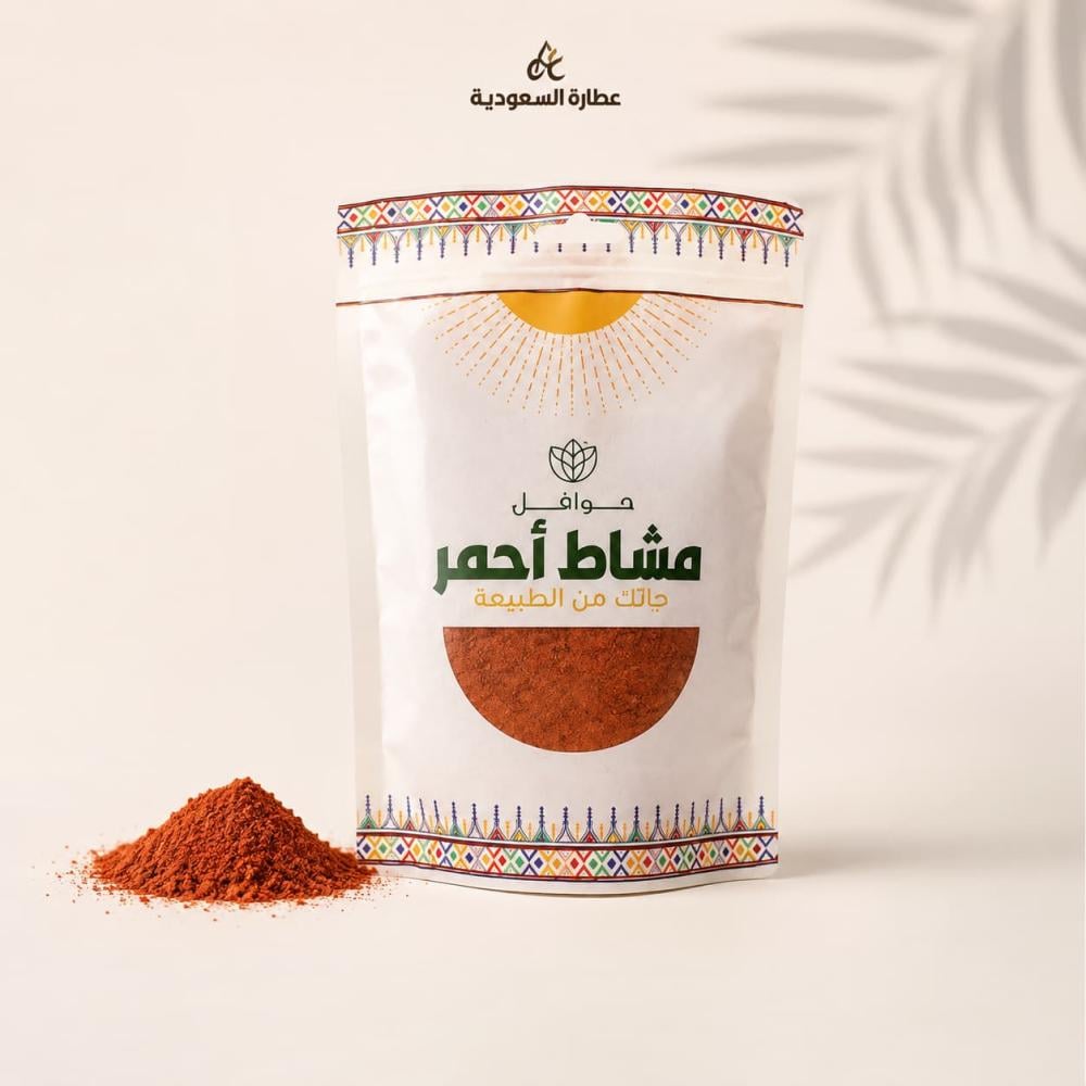 مشاط أحمر للشعر حوافل 250 جرام