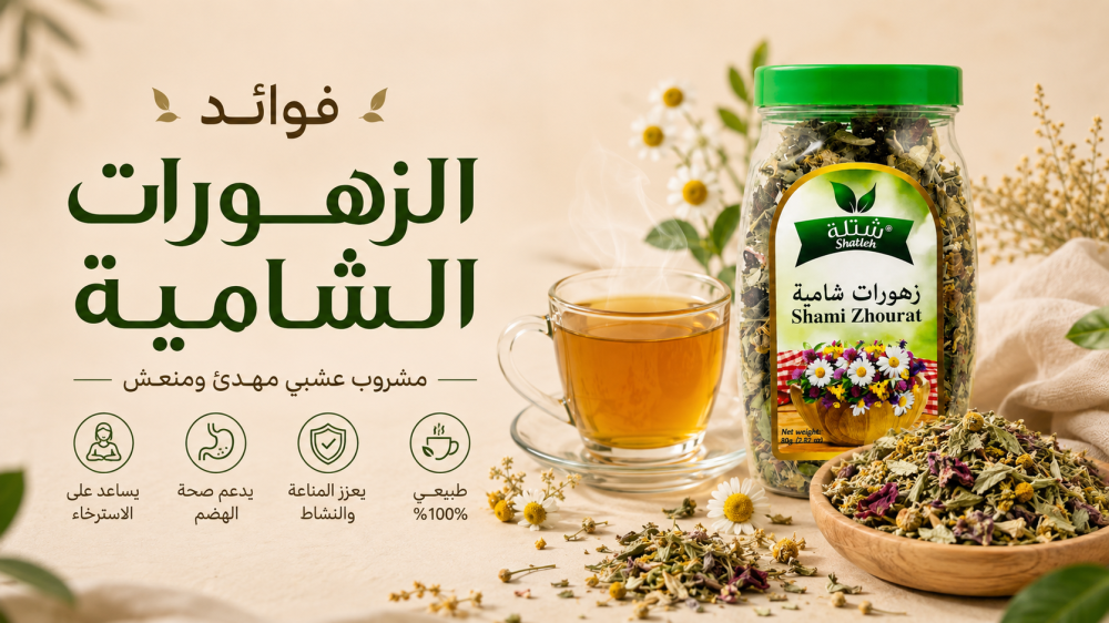 فوائد الزهورات الشامية للنساء والرجال ووقت الدورة