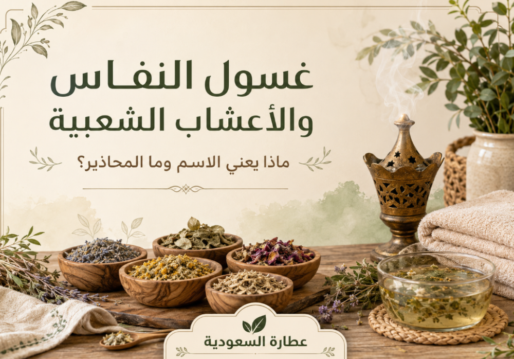 المعنى والمحاذير من غسول النفاس والأعشاب الشعبية
