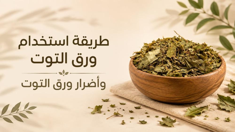 طريقة استخدام ورق التوت وأضراره ومحاذير شربه يوميًا