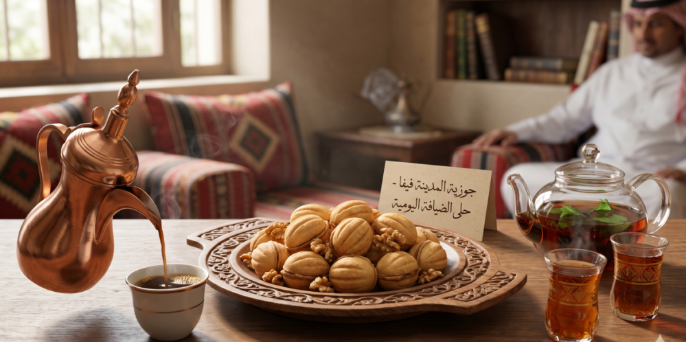 الجوزية: هل تقدم مع القهوة أم الشاي؟ حقيقة الانسجام والتقديم