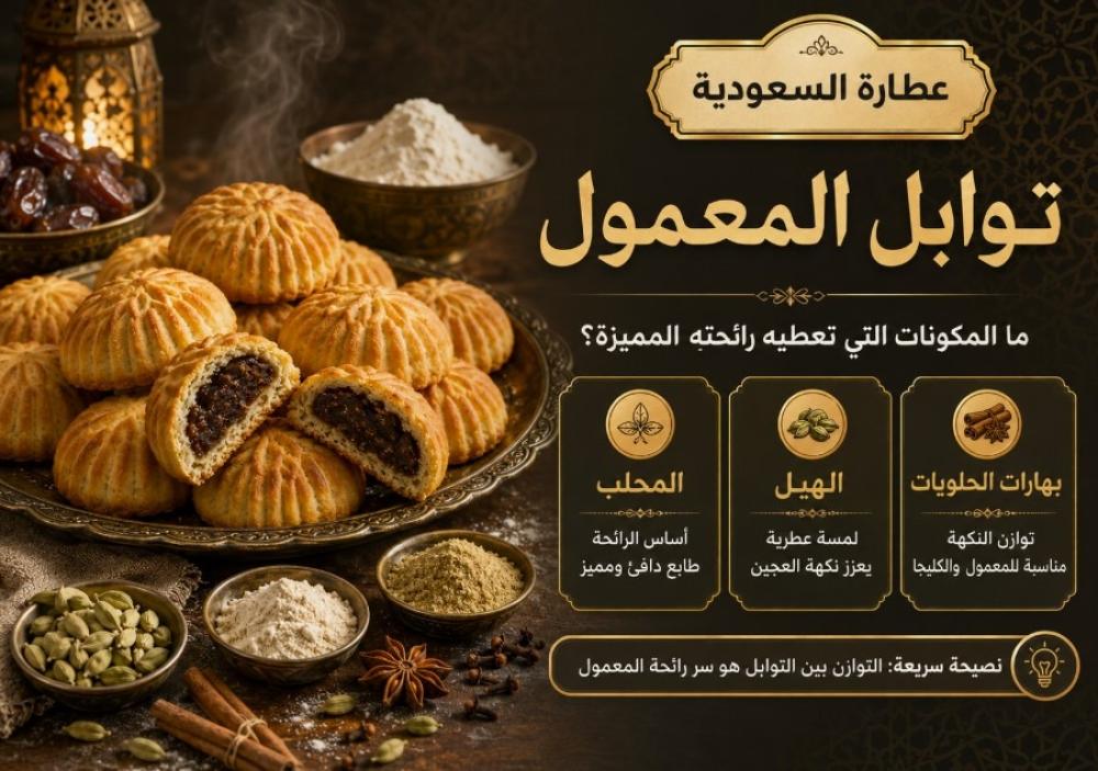 توابل المعمول: ما الذي يعطيه رائحته المميزة؟