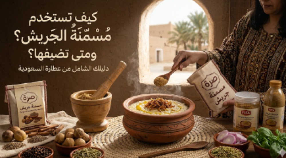 كيف تستخدم مسمنة الجريش؟ ومتى تضيفها على الجريش