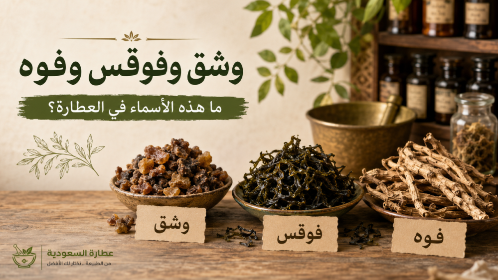 أسماء أعشاب غريبة: وشق وفوقس وفوه