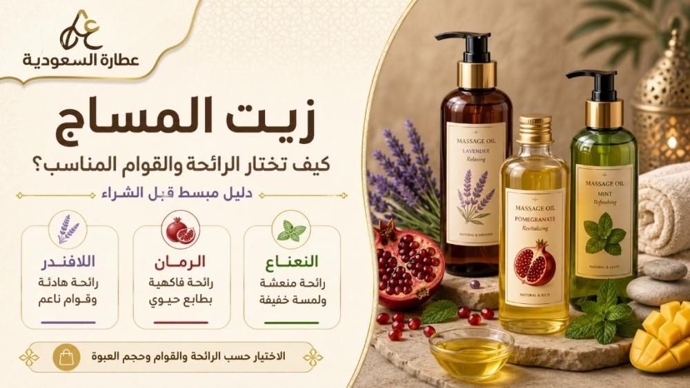 زيت زيت مساج للجسم: كيف تختار المساج للجسم: كيف تختار الرائحة والقوام؟
