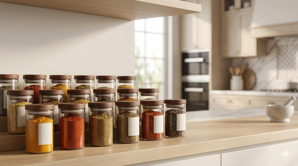 كيف تحفظ البهارات المطحونة في البيت بدون ما تفقد ريحتها بسرعة
