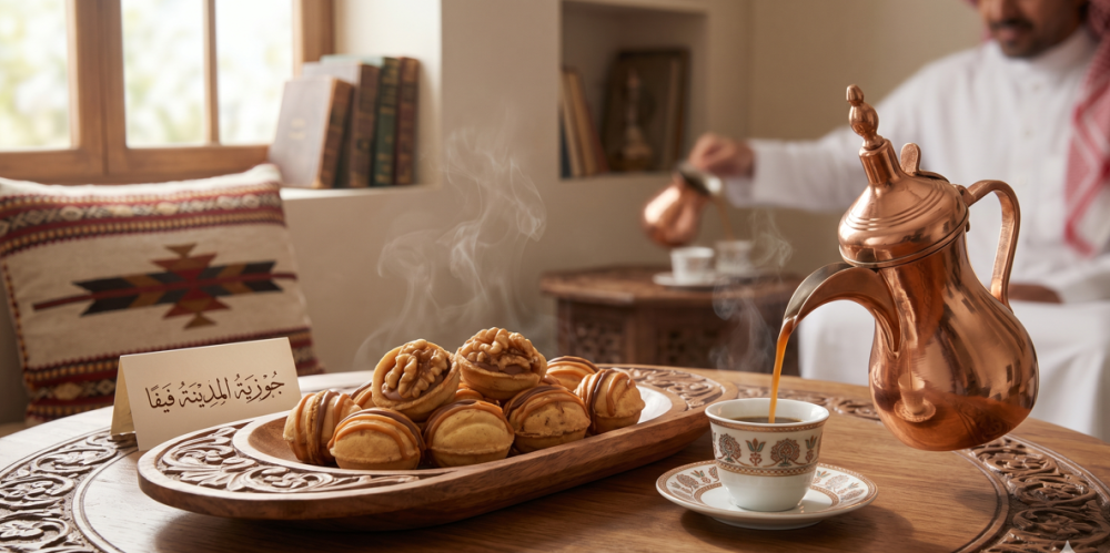 ما أصل حلوى الجوزية ولماذا تسمى جوزية المدينة؟