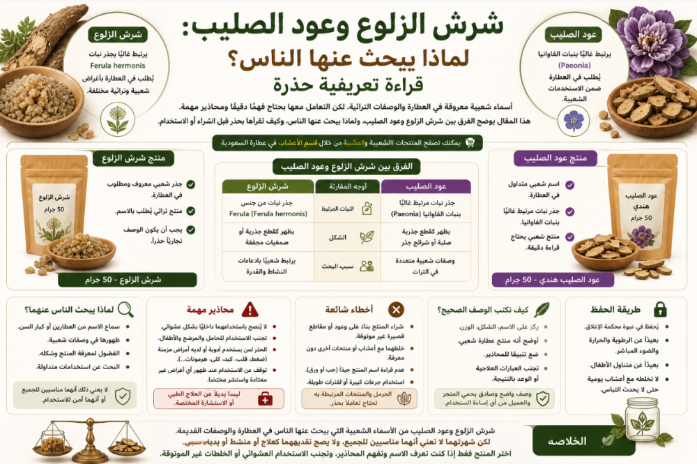 بذور الأعشاب عند العطار: الشبت والخس والجزر