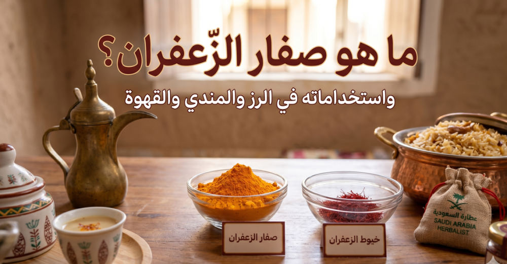 ما هو ما هو صفار الزصفار الزعفران؟ واستخداماته في الرز والمندي والقهوة