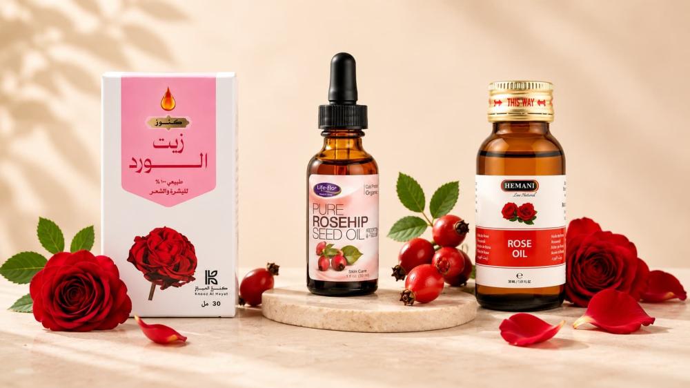 أضرار زيت الورد للوجه والشعر والحامل والشفايف