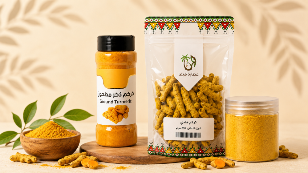 ما هو الكركم الذكر واستخداماته في المطبخ