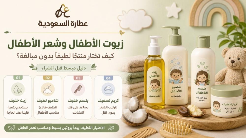 زيت شعر الأطفال: كيف تختار منتجًا لطيفًا؟