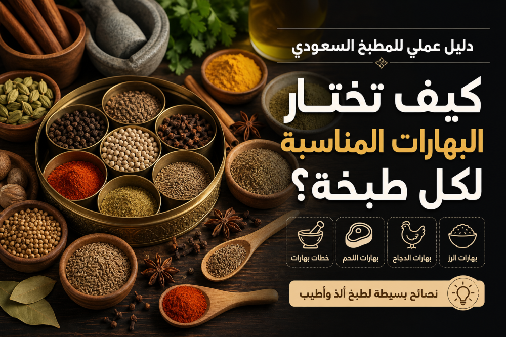 كيف تختار البهارات المناسبة لكل طبخة؟ دليل عملي