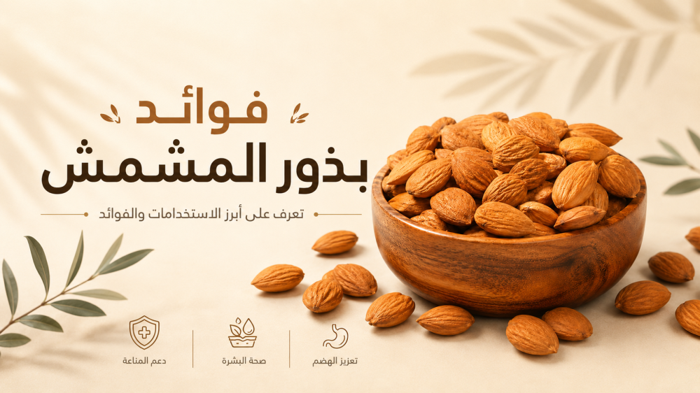 فوائد بذور المشمش  للمعدة و الكبد و النساء و الشعر