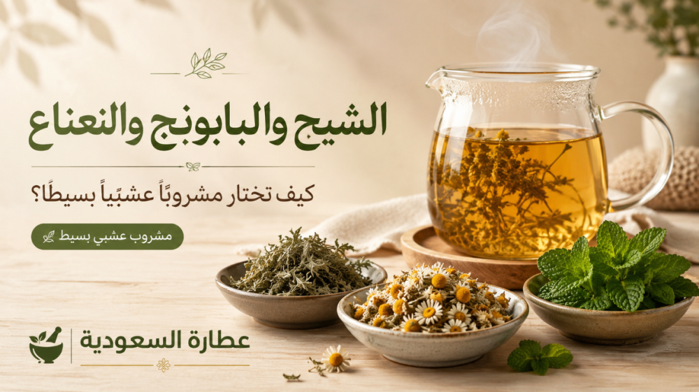 الشيح والبابونج والنعناع: كيف تختار مشروبًا عشبيًا؟